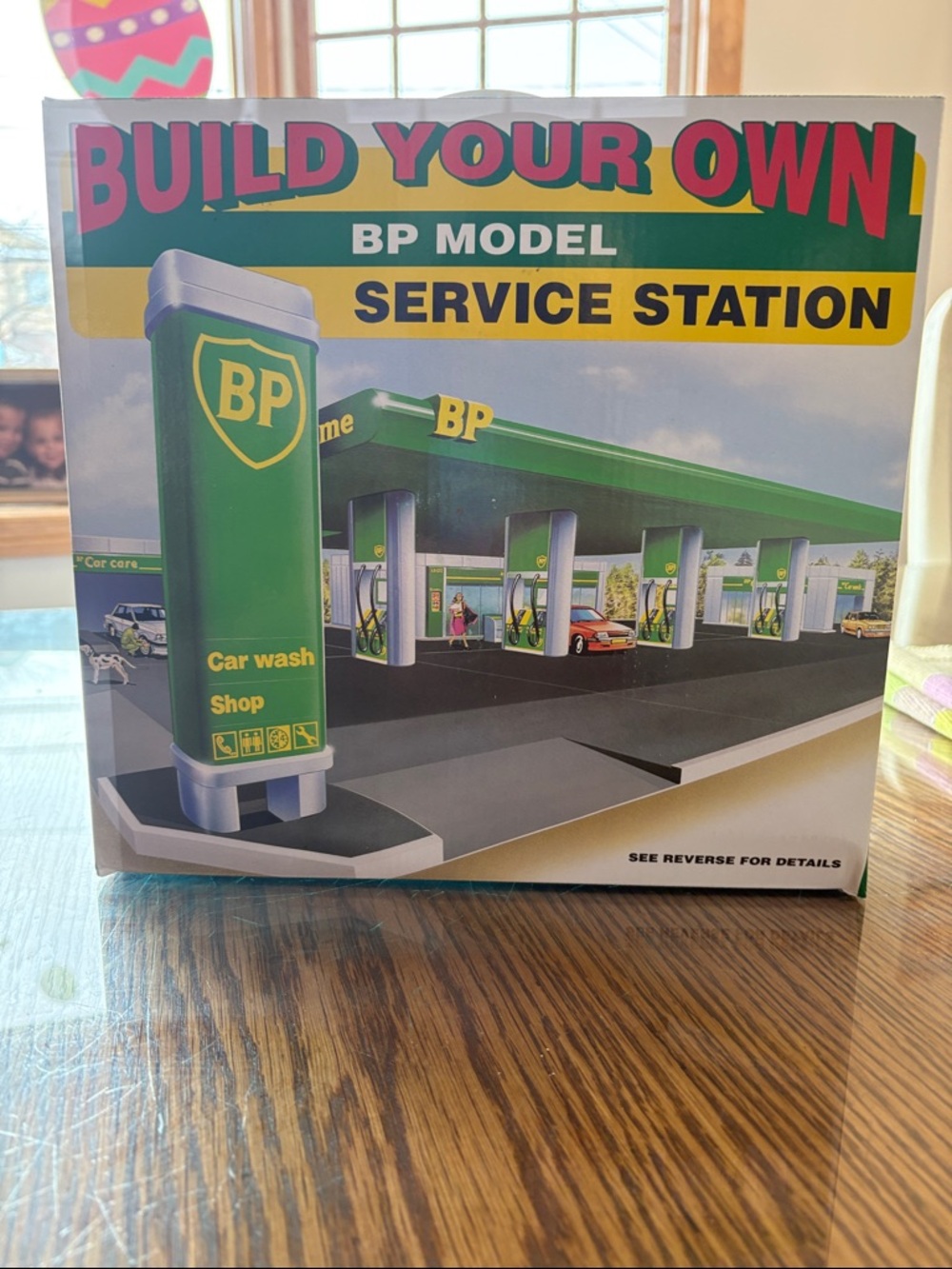 Vintage 1995 BP Model Service Station Build Your Own